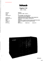 ITT Regina-II-w-radio-1950 - Schematic - Manual 